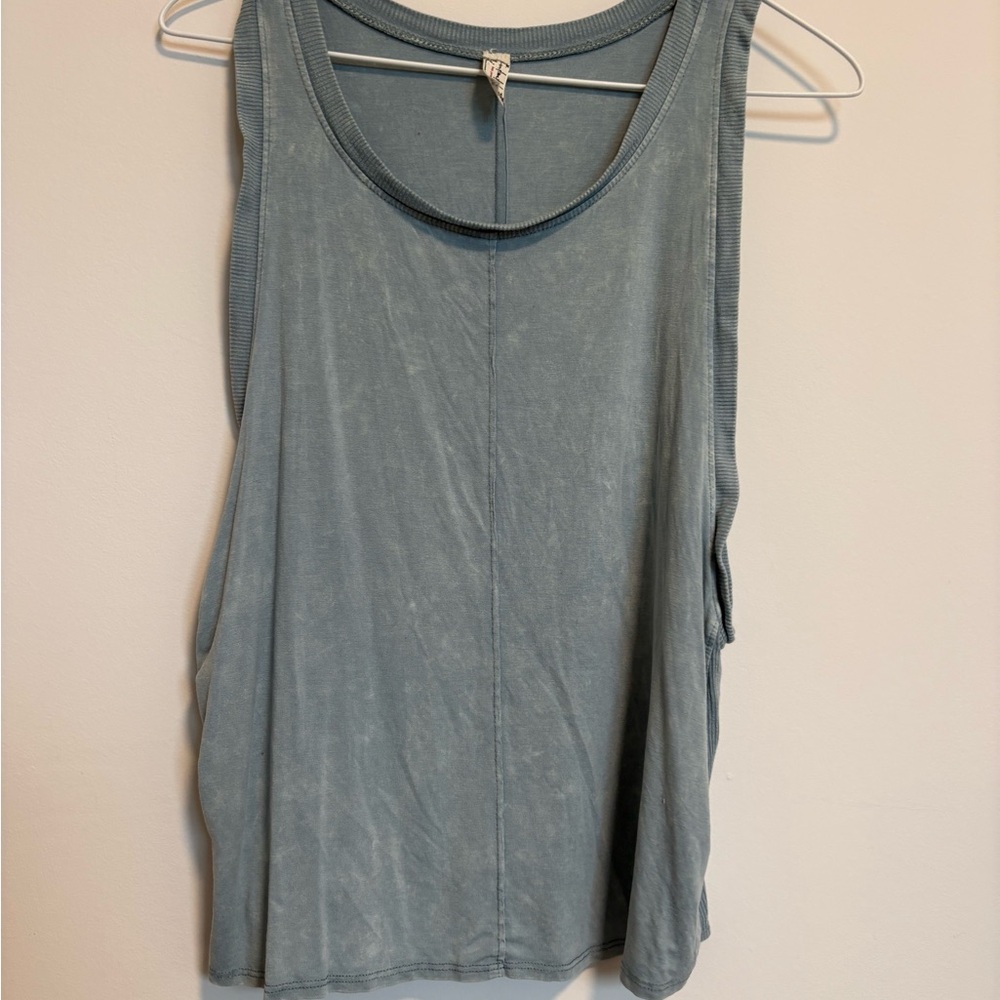 Women's Free People infinity Blue Sleeveless Top